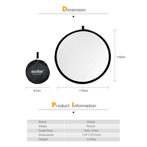 Отражатель Godox RFT-09 110см просветный