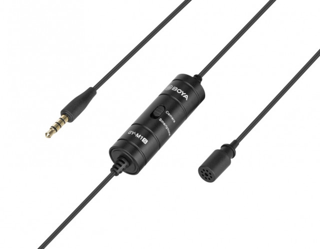 Всенаправленный петличный микрофон Boya BY-M1S