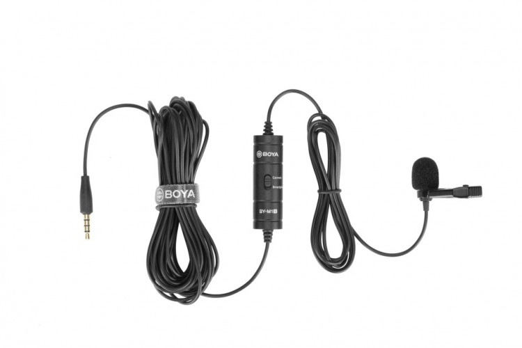 Всенаправленный петличный микрофон Boya BY-M1S
