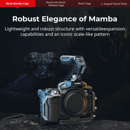 Клетка SmallRig 5029 HawkLock Kit для Canon R5 Mark II