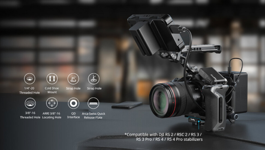 Клетка SmallRig 5029 HawkLock Kit для Canon R5 Mark II