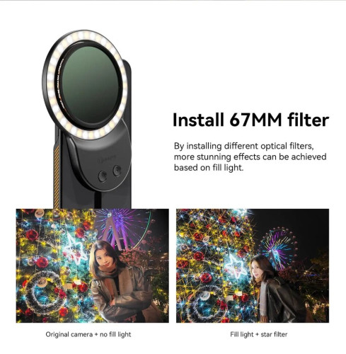 Кольцевой осветитель FotorGear GH06 MagSafe Ring light Белый