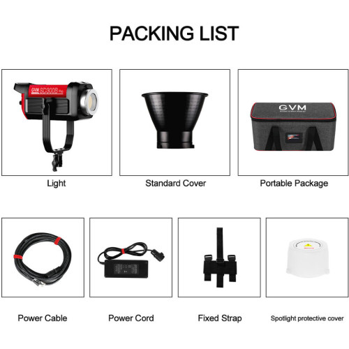 Осветитель GVM Pro-SD300B