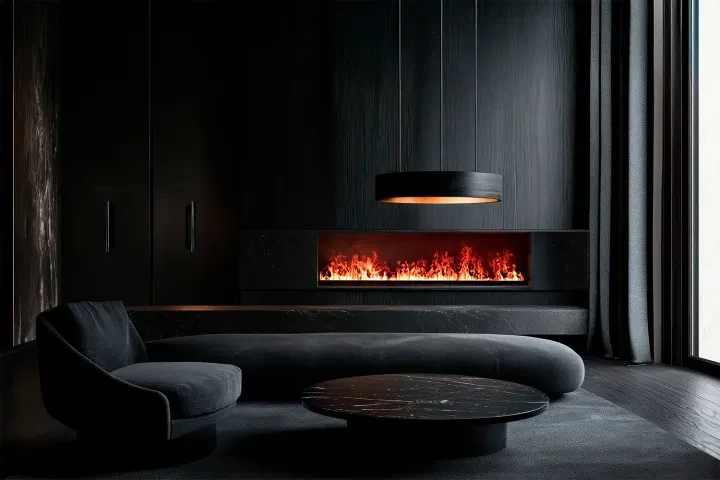 Электрокамин Royal Flame Design L1250RF 3D PS/LOG RGB Design