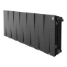 Радиатор биметаллический Royal Thermo PianoForte 300 Noir Sable VDR80 - 14 секц. Pianoforte 300 VDR80