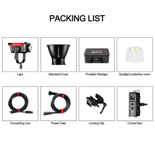 Осветитель GVM Pro-SD500B