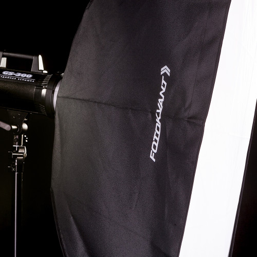 Fotokvant SBR-25140BW быстрораскладной софтбокс 25х140 см с адаптером Bowens