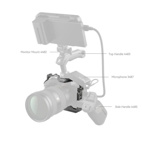 Клетка SmallRig 4481 HawkLock QR для Sony A7RV/А7IV/A7SIII/A1/A7RIV