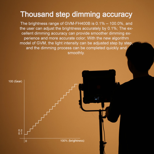 Осветитель GVM Reign FH400B Flathead