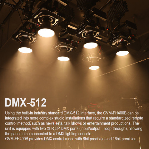 Осветитель GVM Reign FH400B Flathead