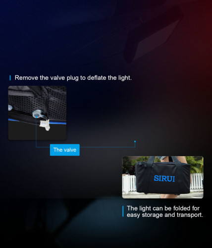 Осветитель Sirui A100B