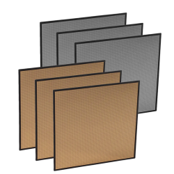 Комплект гибких матричных мультизеркал Vasolna Eflect Pack (6шт)