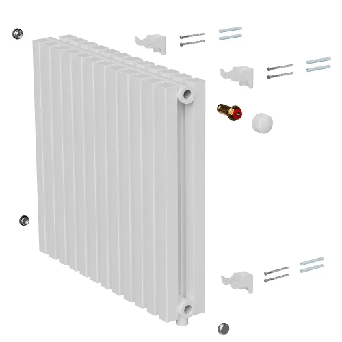 Дизайн-радиатор трубчатый Royal Thermo Shift Q30 VC2050 - 12 секц. RAL9016 Shift Q