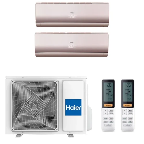 Мульти сплит-системы на 2 комнаты Haier 2U50S2SM2FA / AS25S2SF4FA-G - 2шт. Комплект Flexis Gold