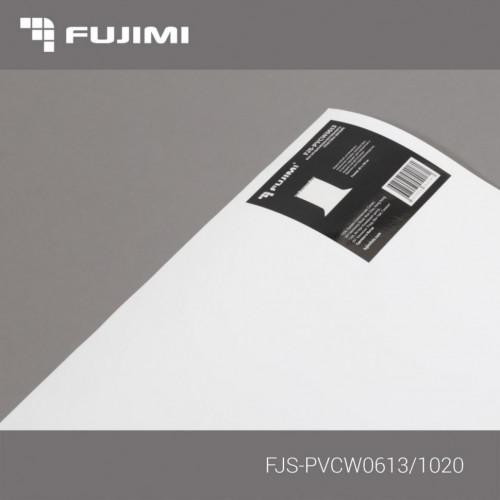 Fujimi FJS-PVCW0613 Фон 60*130 см из высококачественного пластика (Белый)