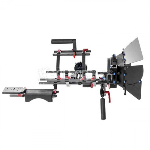 Плечевой упор DSLR RIG 01 PRO карбоновый (комплект)