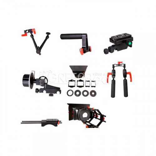 Плечевой упор DSLR RIG 01 PRO карбоновый (комплект)