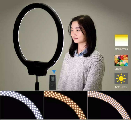 Осветитель кольцевой YongNuo YN-308 (3200-5500K)