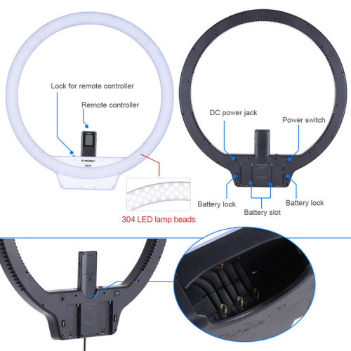 Осветитель кольцевой YongNuo YN-308 (3200-5500K)