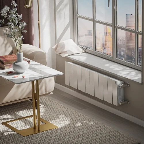 Радиатор биметаллический Royal Thermo PianoForte 200 / Bianco Traffico - 12 секц. PianoForte 200