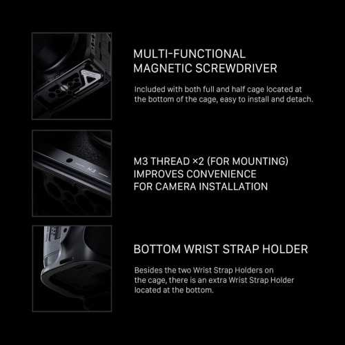 Клетка Tilta Full Camera Cage для Canon R5 Mark II Чёрная