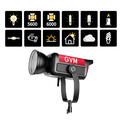 Осветитель GVM SD650B Pro