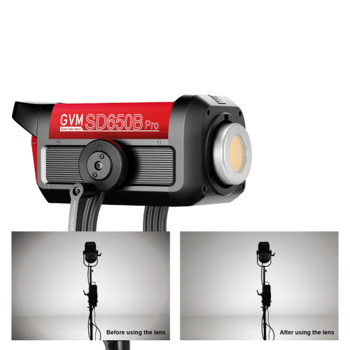 Осветитель GVM SD650B Pro