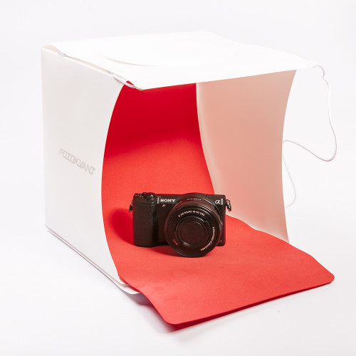 Fotokvant BOX-20LED фотобокс 22 см c 2xLED освещением и 6 фонами