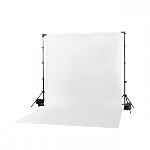 Vibrantone VBRT1101 White 01 фон бумажный 1,35x6м цвет белый