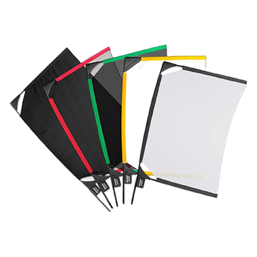 Комплект флагов Neewer SF4560F Foldable Scrim Flag Kit 45x60см