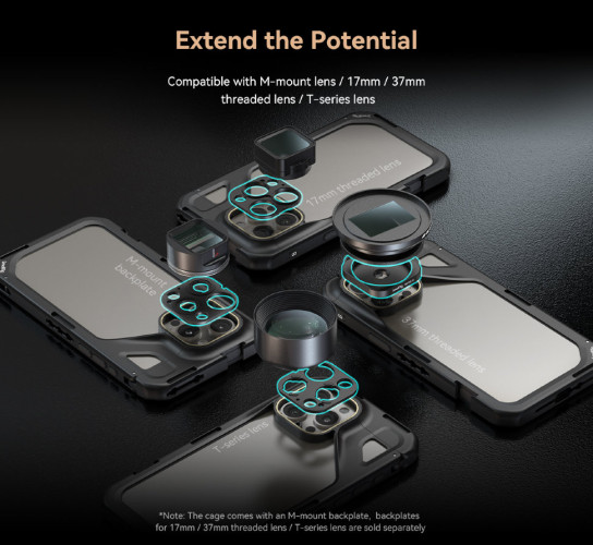 Клетка SmallRig 4392 Video Kit (Dual Handheld) для iPhone 15 Pro Max