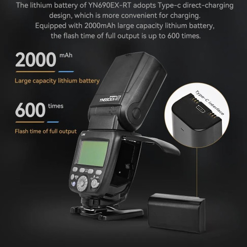 Фотовспышка YongNuo Speedlite YN690EX-RT для Canon