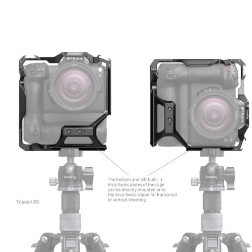Клетка SmallRig 4524 для Nikon Z 6III с батарейным блоком MB-N14