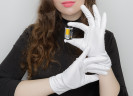 Fotokvant GLOVES-05 перчатки для чистой работы белые размер M