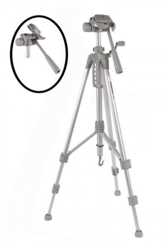 Grifon Штатив WT-3720 (H=560-1450мм, груз-3кг) цвет-серебро
