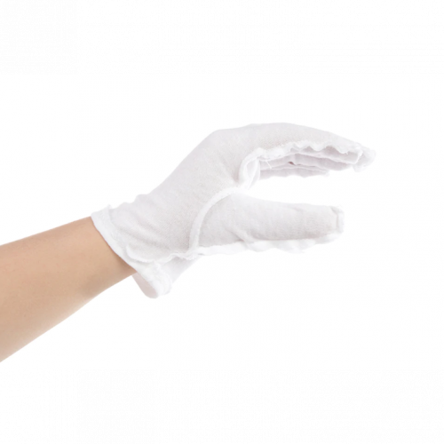 Fotokvant GLOVES-01 перчатки для чистой работы белые размер L