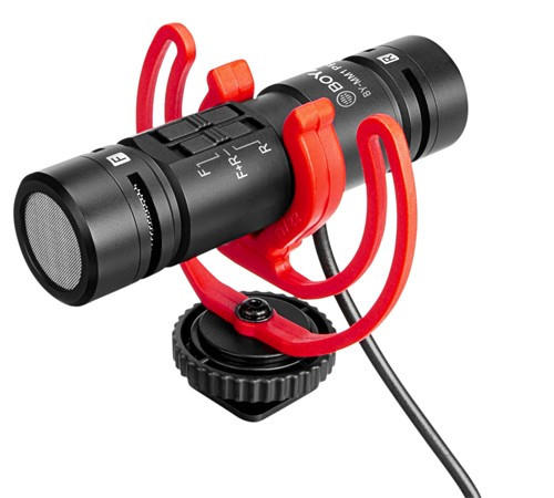 Boya BY-MM1 PRO Двухкапсюльный конденсаторный микрофон-«пушка»