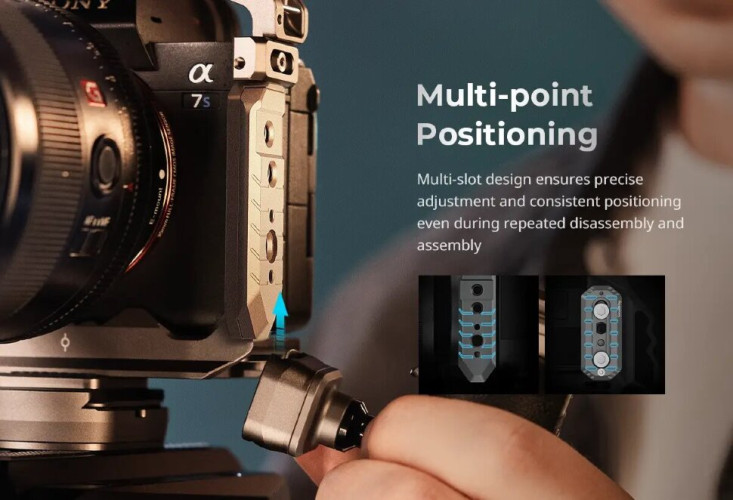 Клетка SmallRig 4538 HawkLock QR Kit для Sony A7R V/A7 IV/A7SIII