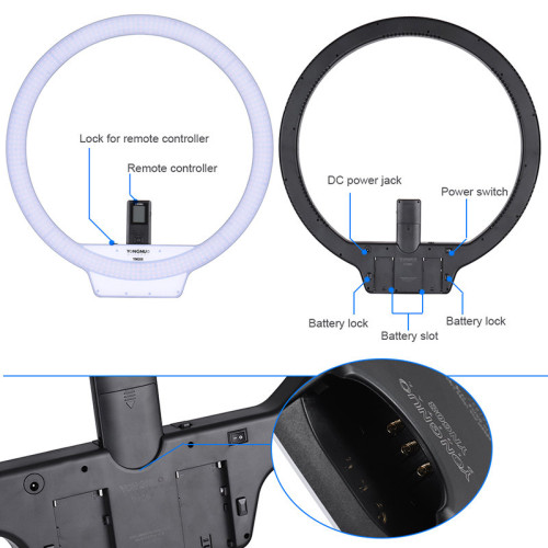 Осветитель кольцевой YongNuo YN-608 5500K