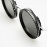 Fotokvant G-BLACK A-49 мм очки для фотографа серебряные в чехле