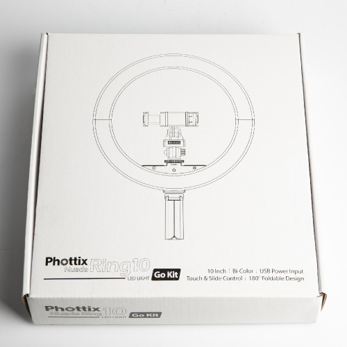 Phottix 81470 Nuada Ring 10 LED настольный кольцевой осветитель 26 см CRI 95+