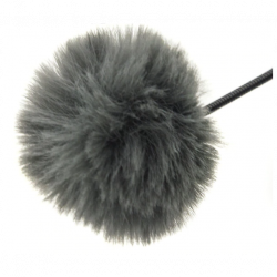 Fotokvant MZ-M Grey меховая ветрозащита для петличного микрофона