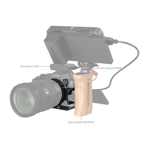 Площадка SmallRig 4148 Rotatable Horizontal-to-Vertical Mount Plate Kit для Sony a7R V/a7 IV/a7S III/a7R IV