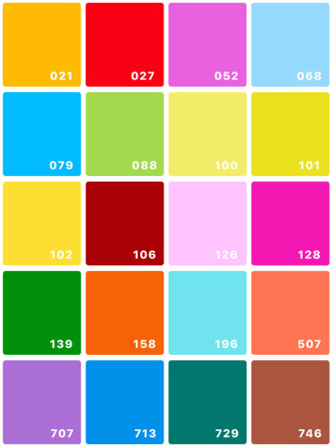 Набор гелевых фильтров Primary Color Creative Kit (40шт)