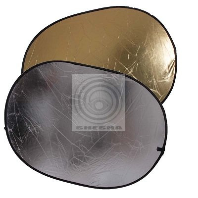 Отражатель FST RD-021 GS 100x150 2 в 1 золото/серебро