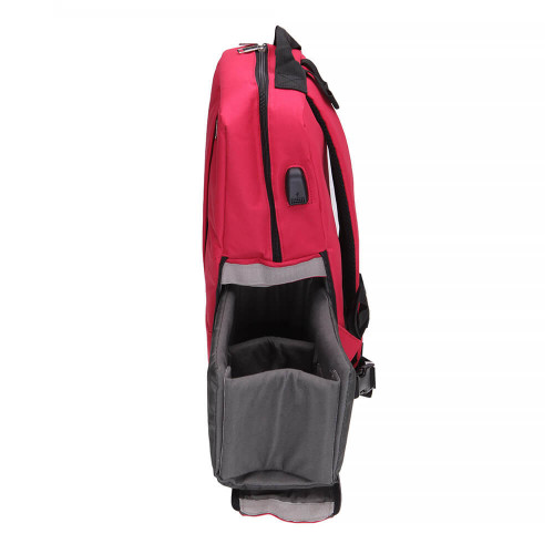 Fotokvant Backpack-01 Red рюкзак для фотоаппарата красный