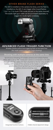 Радиосинхронизатор YongNuo RF603SII S2