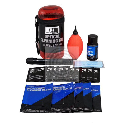 VSGO TravelKit-02 Набор для чистки оптики, красный