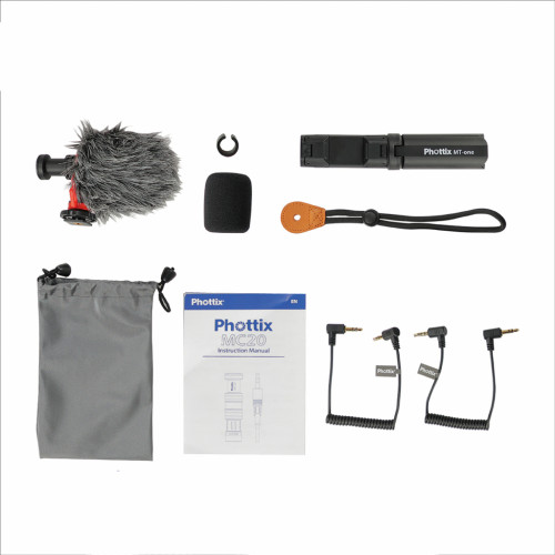 Phottix 99918 MC-20 комплект микрофона с держателем для телефона