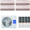 Мульти сплит-системы на 4 комнаты Haier 4U75S2SR5FA / AS25S2SF4FA-G - 4шт. Комплект Flexis Gold
